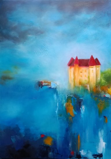 paysage abstrait